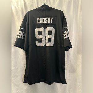 Las Vegas Raiders #89 Size XXL Nike On Field Jersey Black